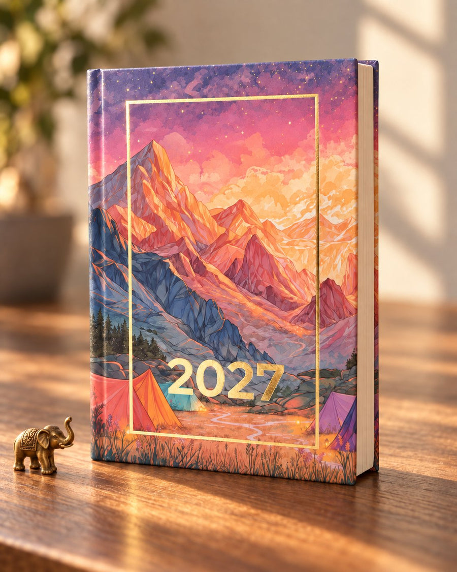 The 2027 Journal on a desk